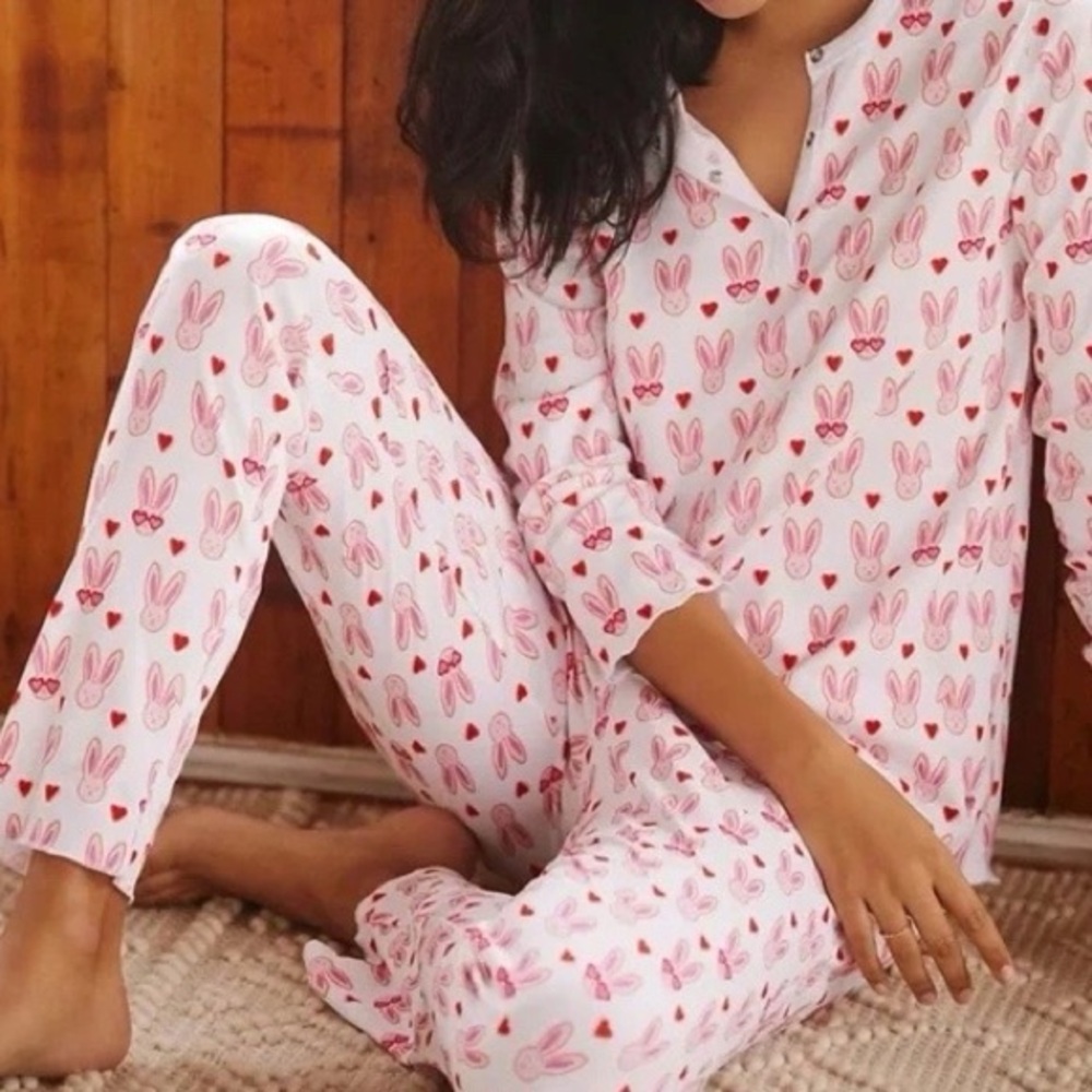 Roller Rabbit PJ Bottoms only- Bunny Love